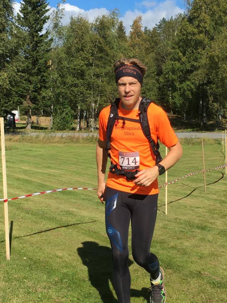 Vid varvningen i Ånnaboda: "Jag är helt slut, det finns inget kvar!" Foto: Maria Åström