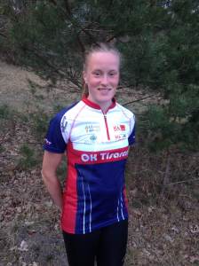 Josefin Tjernlund är senaste tillskottet i kategorin "landslagsorienterare från länet", även om hon inte kommer härifrån utan "bara" tävlar för en länsklubb.  Foto: Privat