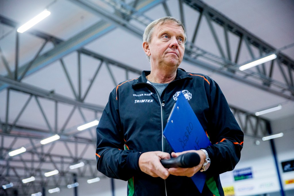 Tävlingsledaren Börje Nordin laddad inför start. Foto: Veronika LJjng Nielsen