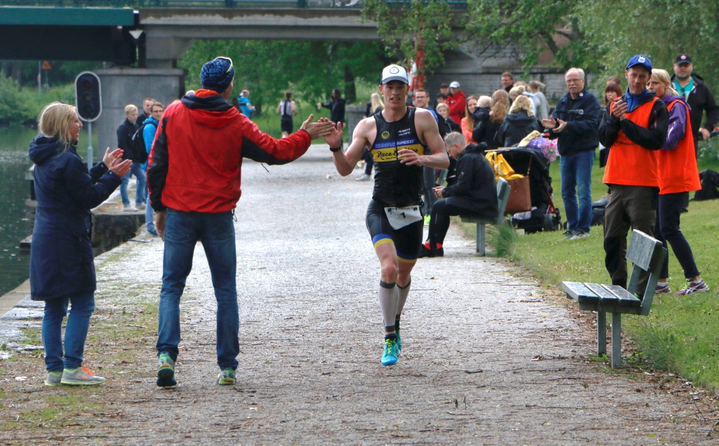 Överlägsen. Regerande svenske mästaren Karl-Johan Danielsson vann med nästan tolv minuters marginal.  Foto: Eric Fiedler