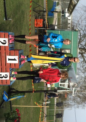 Kumla stadslopp, prispall damer.