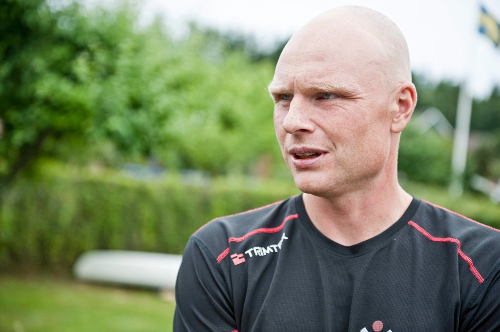 Fredrik Nylén på en bild från 2011, när jag gjorde hemma hos-reportage hos honom i Karlstad (för Karlskoga Kurirens räkning).  Foto: Johan Löfgren