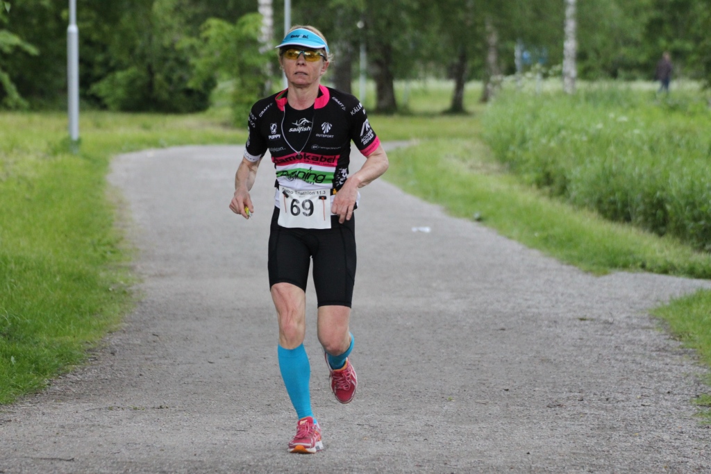 Snart VM-klar? Lotta Nilsson kan mycket väl knipa en plats i ironman-VM i höst.  Foto: Maria Åström