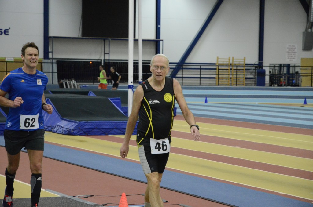 Stig Söderström, på väg mot 800 maratonlopp.  Foto: Jonas Brännmyr