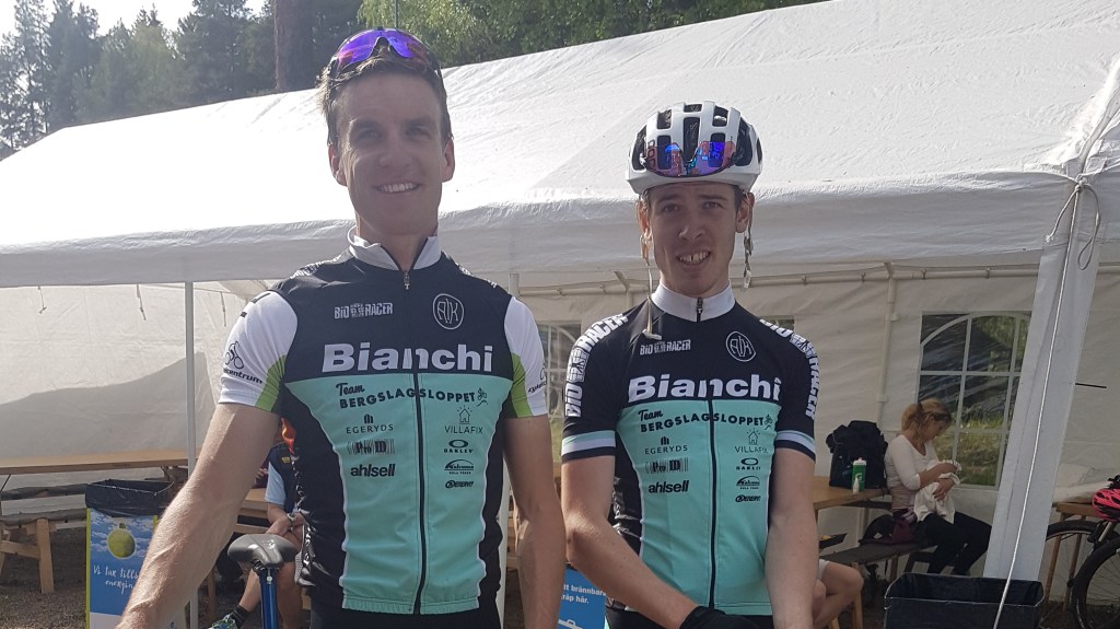 Matthias Wengelin och Axel Lindh slutade etta respektive tvåa i Borlänge tour.  Foto: Per Egeryd