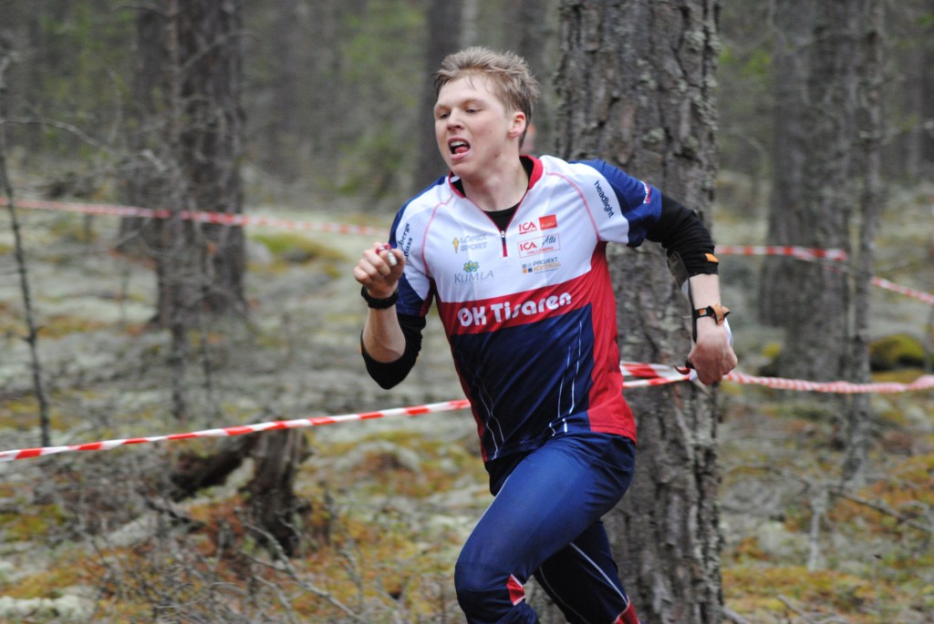 Filip Jacobsson tog första stora segern som Tisarenlöpare.  Foto: Torbjörn Andrén